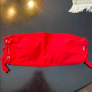 Strapless bikini top